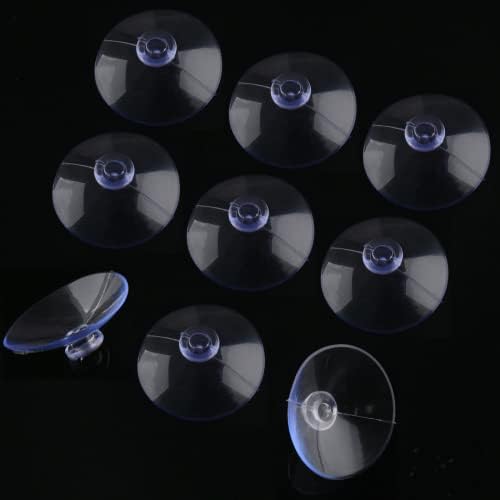 30 Pack 45mm Clear PVC Suction Cups - Image 5