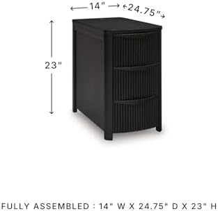 Signature Design by Ashley Chairside End Table, No Assembly - Image 3