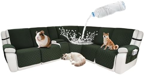 Waterproof Sectional Reclining Couch Covers L Shaped Recliner Sectional Sofa by ROFASVCO