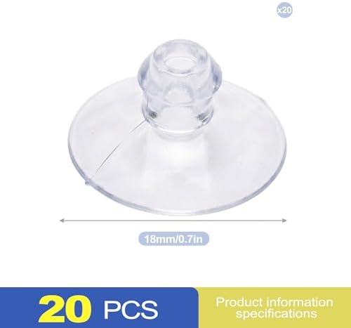20 Pack 18mm Small Suction Cups - Image 2