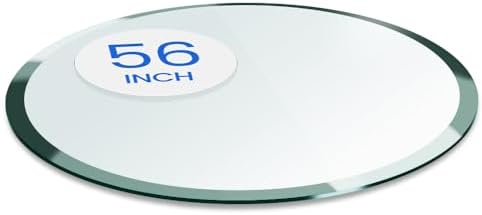 Dulles Glass 56 inch Round Glass Table Top by DullesGlass