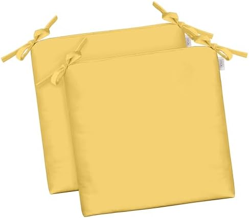 RSH DECOR: Sunbrella Foam Chair Cushions Set of 2 | 17" x 16" x 2" | by RSHDECOR