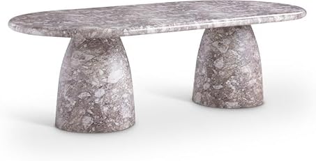 Meridian Furniture 708Brown-T Cosenza Collection Art Deco 96" Indoor/Outdoor by Unknown