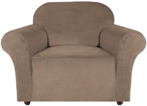 Turquoize Stretch Velvet Chair Cover Sofa Covers by Turquoize