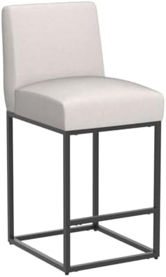 VESCASA Linen 27 inches Counter Height Bar Stools - Image 4