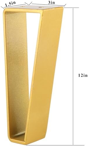 Osring 12 Inch Trapezoid Furniture Legs - Image 2