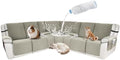 Waterproof Sectional Reclining Couch Covers L Shaped Recliner Sectional Sofa by ROFASVCO