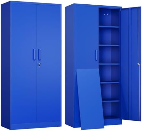 Yizosh Metal Garage Storage Cabinet by Yizosh