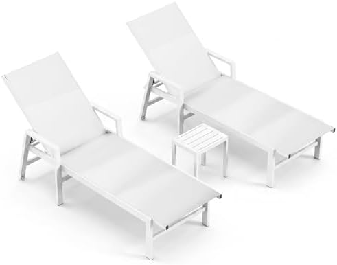 Patio Chaise Lounge Chair Outdoor by Vexwalx