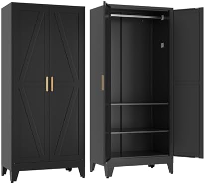 COFaR Metal Wardrobe Closet by COFAR