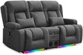URRED Power Loveseat Recliner Sofa by URRED