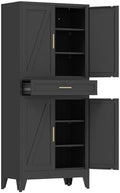 COFaR 71'' Tall Metal Pantry Cabinet by COFAR