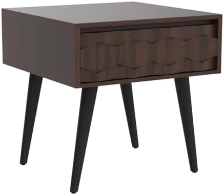 Bme Georgina Solid Wood Mid-Century Modern Side Table - Image 4