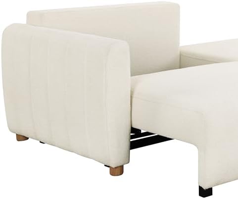 Serta Galway 91.7" Convertible Sleeper Sofa, Queen Size, Wall-Hugging - Image 6