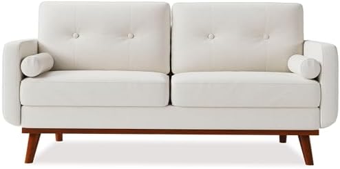 IDEALHOUSE 65" Mid Century Modern Couch Sofa Loveseat - Image 7