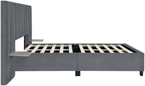 Queen Size Upholstered Bed Frame - Image 5