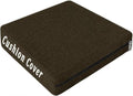 Reversible Linen Chair Cushion Covers by Unknown