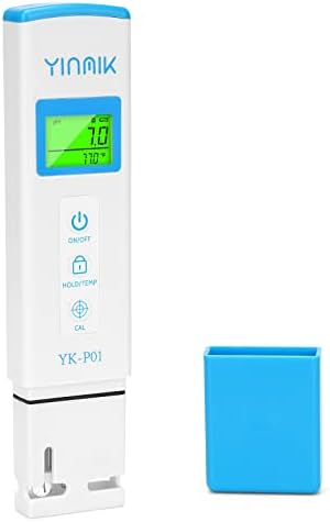 pH Meter, Digital pH Tester for Hydroponics, YINMIK pH Temperature Meter by YINMIKWaterTester