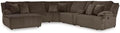 Signature Design by Ashley 6-Piece Reclining Sectional Sofa by Unknown