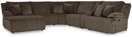 Signature Design by Ashley 6-Piece Reclining Sectional Sofa by Unknown