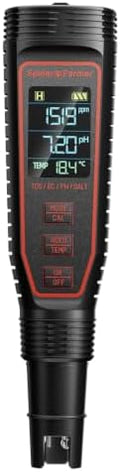 Spider Farmer 5-in-1 Digital pH Meter Kit Pen Tester by SpiderFarmer
