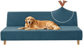 XINEAGE Velvet Futon Cover, Stretch Armless Futon Slipcover by XINEAGE