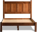 Grain Wood Furniture Shaker Solid Wood Panel Platform Bed, Queen Size by GrainWoodFurniture