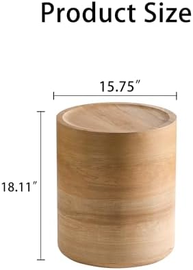 WILLIAMSPACE 15.74" Round End Table - Image 2