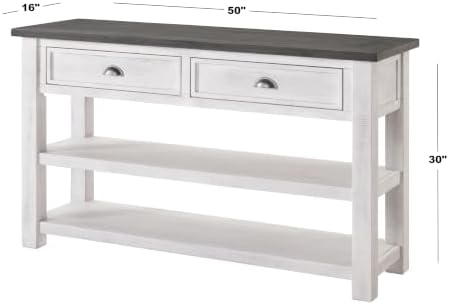 Martin Svensson Home Monterey Solid Wood Sofa Console Table - Image 3