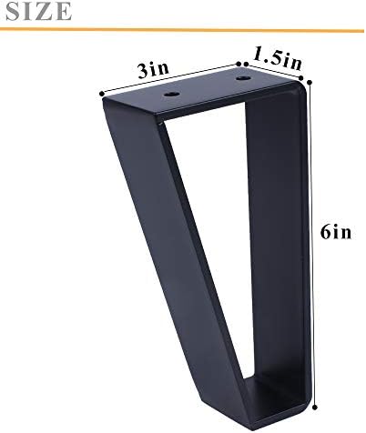 Osring 6 Inch Trapezoid Furniture Legs - Image 2
