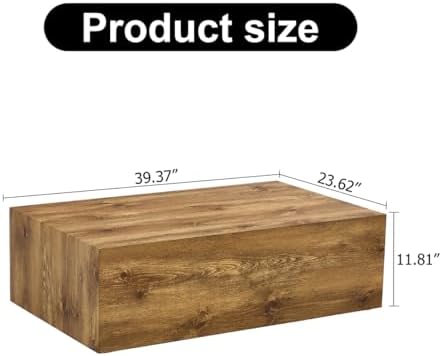 Modern Faux Marble Coffee Table - Image 2