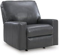 Signature Design by Ashley Leather Rocker Recliner Chair by Unknown