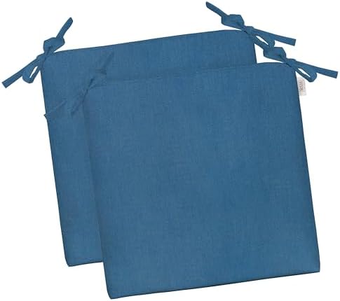 RSH DECOR Sunbrella Foam Chair Cushions Set of 2 | 18x18x2 | All-Weather Square by RSHDECOR