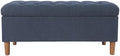 HomePop 40" Ainsley Button Tufted Storage Bench by HomePop
