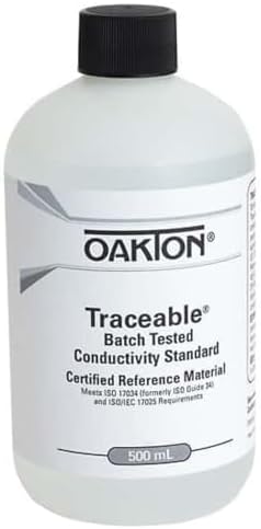 Oakton Traceable® CRM Conductivity and TDS Standard, Batch-Tested by Cole-Parmer