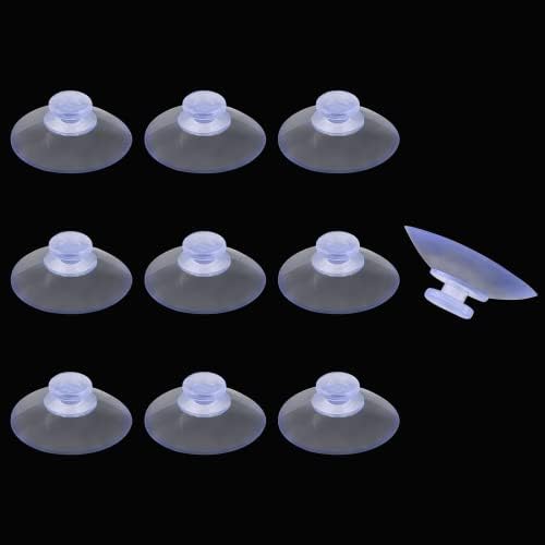 10 Pack 20mm Clear PVC Suction Cups - Image 2
