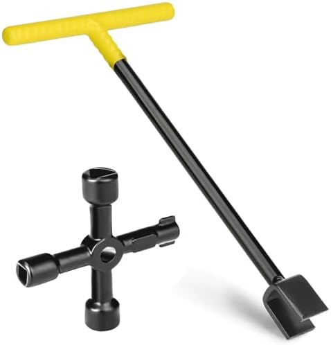 17" Main Water Meter Shut-Off Tool by Comfylichi