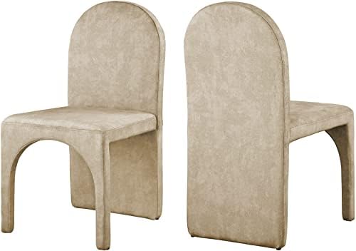 Meridian Furniture 803Beige-SC Summer Collection Modern | Contemporary Velvet by Unknown