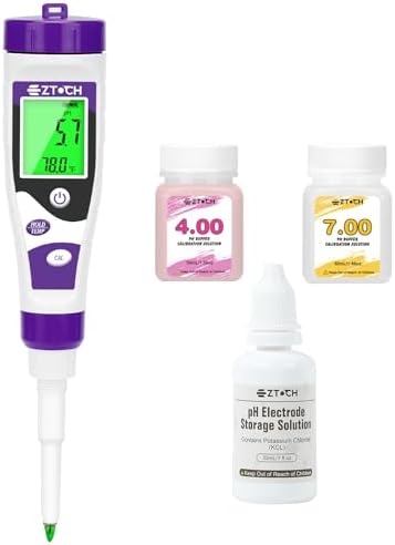 Food pH Meter, Digital pH Meter by EZTOCH