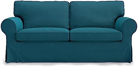 Ektorp Loveseat Sofa Cover Ektorp Couch Cover-Dark Ocean by MASTERSOFCOVERS
