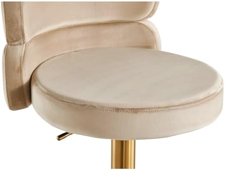 Modern Velvet Bar Stool - Image 6