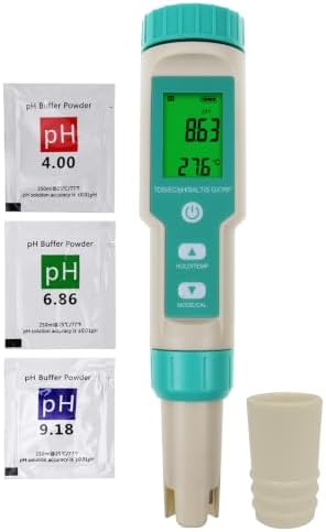 7 in 1 Water Quality Tester Pen-Type TDS ORP Meter PH Tester by Landtek