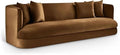 Meridian Furniture 699Saddle-S Alder Collection Modern | Contemporary Sofa by Unknown