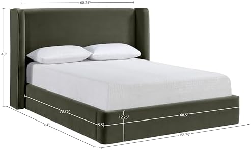 Meridian Furniture B1283Green-F Kendall Collection Modern | Contemporary Full - Image 3
