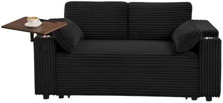 Auvsoce 65" 3-in-1 Pull-Out Convertible Sofa Bed - Image 7