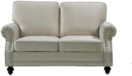 Container Furniture Direct Aspen Mid Century Modern Velvet Upholstered Living - Image 2