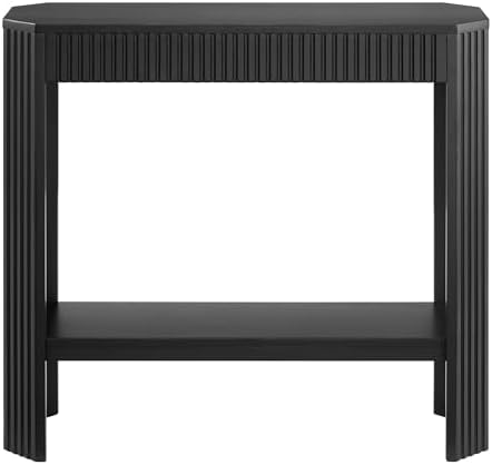 Alaterre Furniture Fluted Solid Wood Console Table, 36”x12”x32” - Image 7