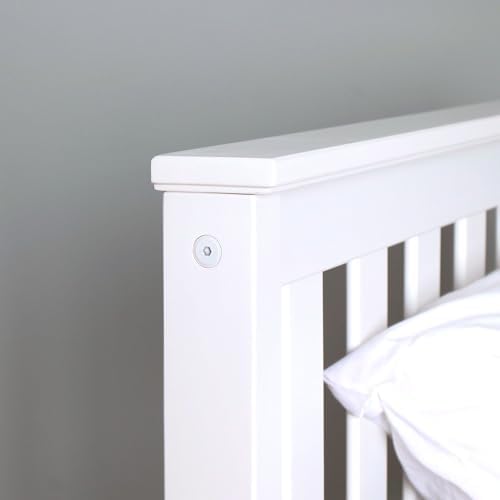 Plank+Beam Solid Wood Twin Bed Frame, Platform Bed - Image 5