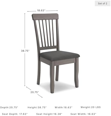Signature Design by Ashley Shullden Upholstered Dining Chair - Image 3