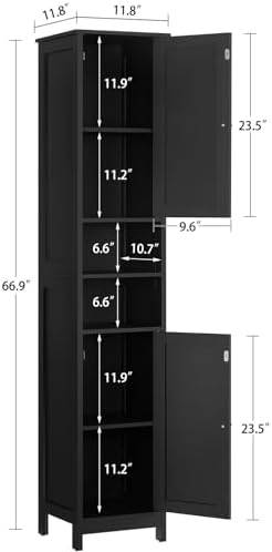 TEENFON 67" Tall Bathroom Cabinet - Image 3